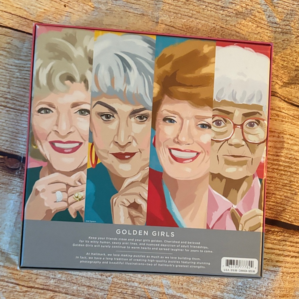 Hallmark Golden Girls Puzzle - 1000 Pieces - Picture 2 of 4